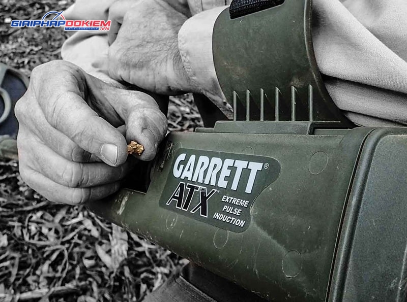 Máy dò kim loại, vàng bạc Garrett ATX - 4 chế độ tìm kiếm 9 Máy dò vàng, bạc Garrett ATX được dùng để dò và phát hiện vàng