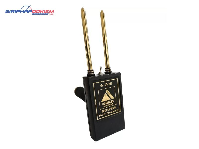 Máy dò vàng tầm xa Compass Long Range GOLD 24-5500 6 Máy dò vàng tầm xa Compass Long Range GOLD 24-5500 thiết kế nhỏ gọn, trọng lượng 509g