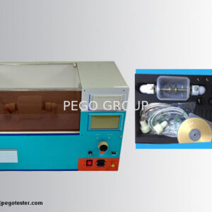 Máy kiểm tra độ bền điện môi dầu cách điện máy biến áp BS5874/ASTMD1816/ASTMD877