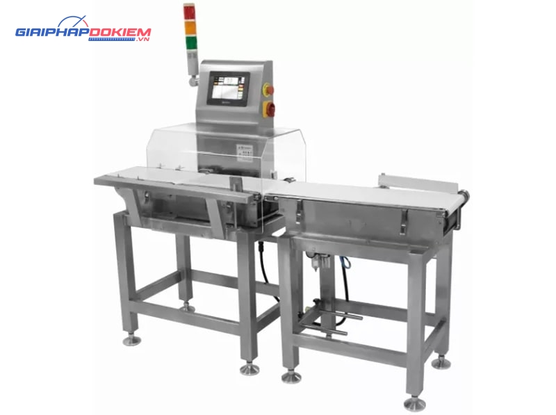 Máy kiểm tra trọng lượng băng tải CQ-XP210 tải trọng 1000g 5 Thiết kế máy CQ-XP210 bền chắc, dễ lắp đặt với dây chuyền sản xuất