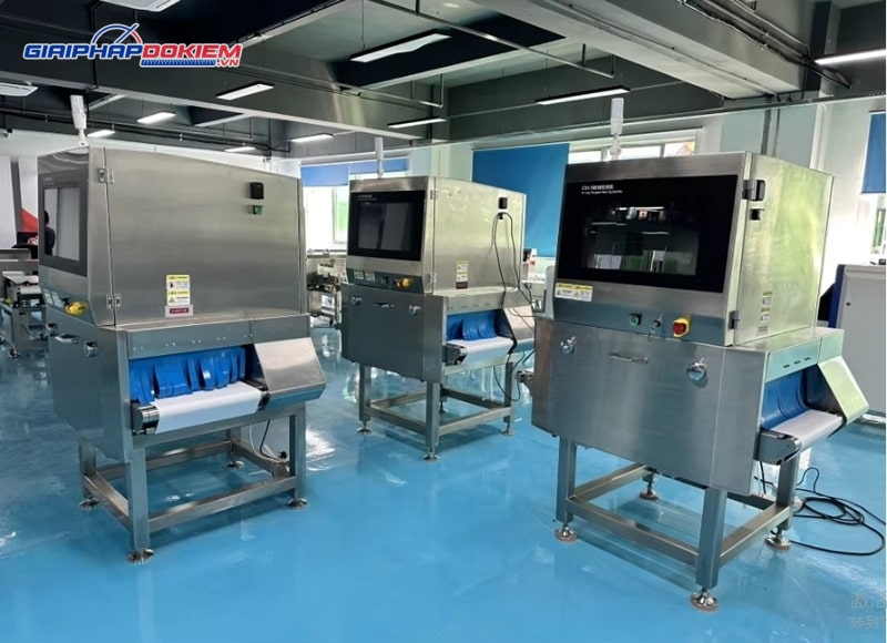 Máy kiểm tra X-Ray thực phẩm CQ-YW700 công suất 2KW 9 Máy kiểm tra X-Ray thực phẩm CQ-YW700 dùng trong các công ty sản xuất thực phẩm
