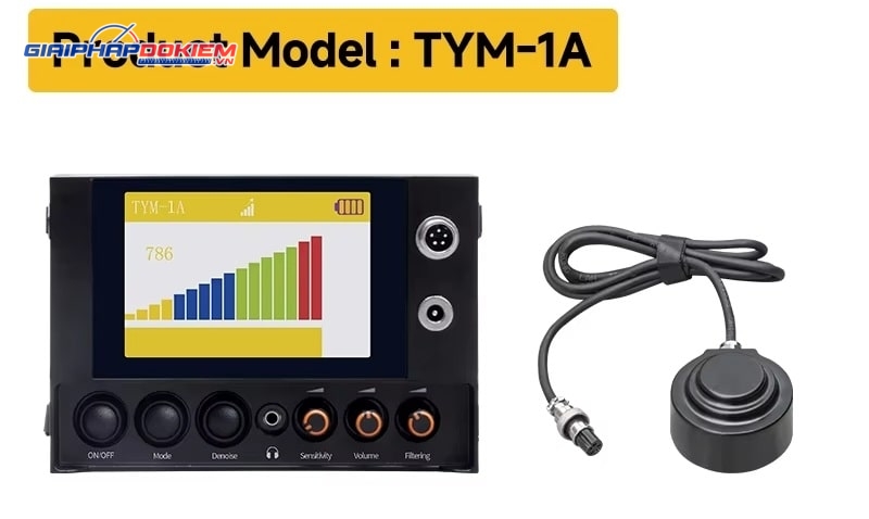 Máy phát hiện rò rỉ nước OH TYMWT TYM-1A 6 Máy phát hiện dò rỉ nước TYM-1A có độ nhạy cao
