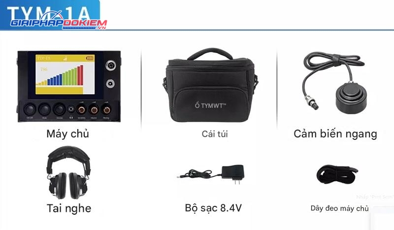 Máy phát hiện rò rỉ nước OH TYMWT TYM-1A 7 Bộ sản phẩm máy dò rò rỉ nước TYM-1A