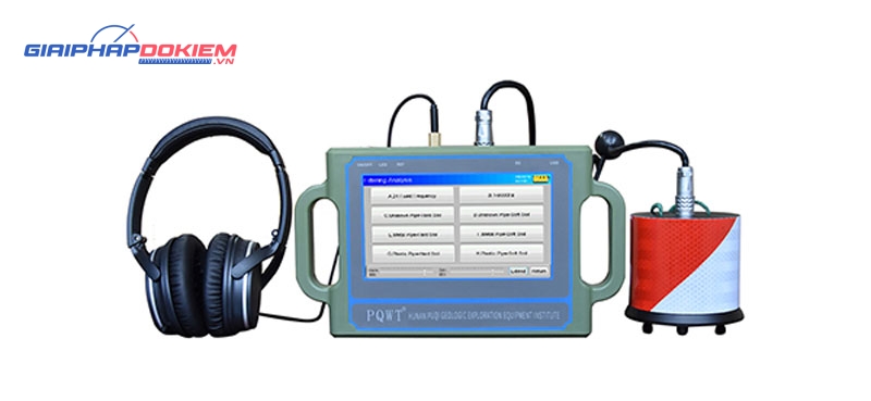 Máy phát hiện rò rỉ nước PQWT-CL300 độ sâu 3m màn hình 7 inch 14 Máy phát hiện rò rỉ nước PQWT-CL300 dễ dùng