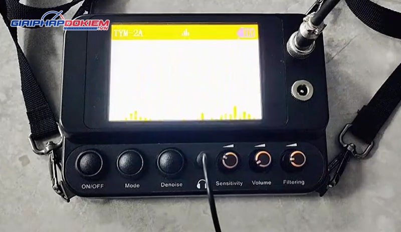 Máy phát hiện rò rỉ nước OH TYMWT TYM-2A 300Hz - 3000Hz 7 Máy dò nhanh, phát hiện chính xác vị trí rò rỉ nước