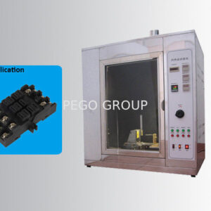 Máy thử nghiệm dây nóng đỏ kiểm tra an toàn điện IEC60695-2-10 có cửa sổ quan sát