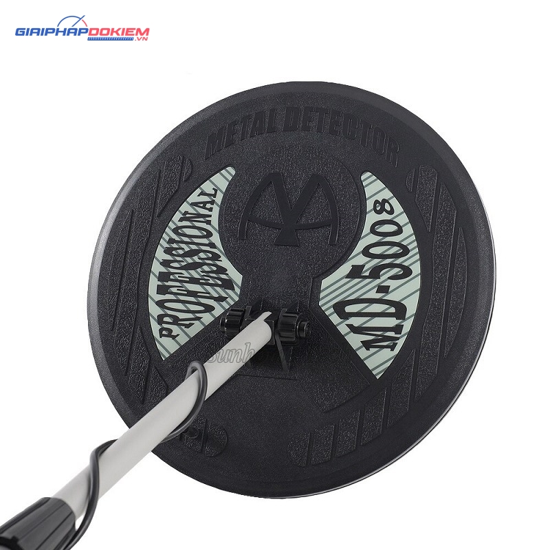 Máy dò kim loại, máy dò sắt MD-5008 tần số tín hiệu 7kHz 12 Đĩa dò máy dò sắt MD-5008
