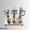 Thiết bị thử nghiệm ép lõm nhiệt độ cao 3 vị trí thử, lưỡi dao 0.7mm chuẩn IEC60811-508