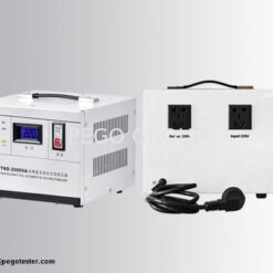 Máy ổn áp 2KVA điện áp vào 180-300V, độ ổn định ±3%