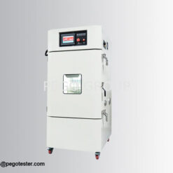 Tủ thử nghiệm ngắn mạch pin kiểm soát nhiệt độ 0-1500A R.T~100℃ điều khiển PLC màn hình cảm ứng
