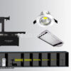 Máy đo phân bố cường độ sáng LED Goniophotometer Type C trục đơn cho đèn đường và spotlight