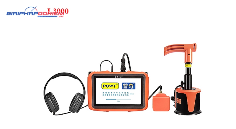 Máy phát hiện rò rỉ nước PQWT-L3000 độ sâu phát hiện 5m 3 Máy phát hiện rò rỉ nước PQWT-L3000 độ sâu phát hiện 5m