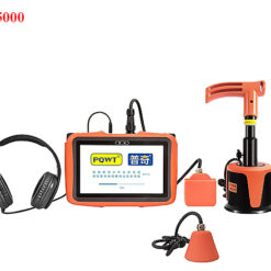 Máy phát hiện rò rỉ nước PQWT-L5000 độ sâu 5m màn hình LCD 7 inch