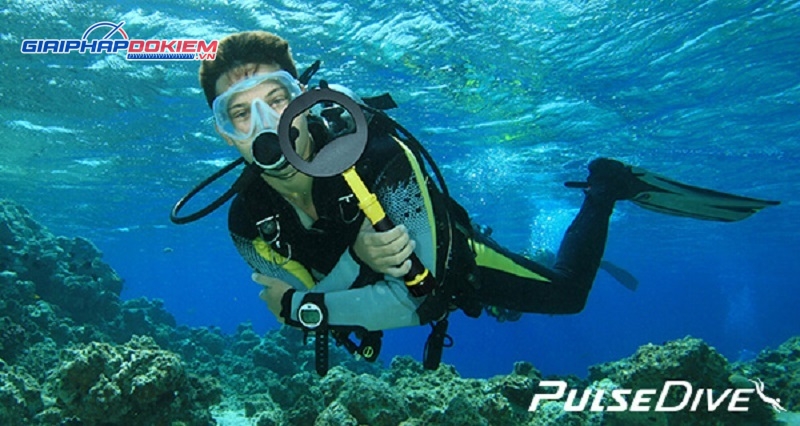 Máy dò kim loại cầm tay Nokta PulseDive 2 in 1 chống nước 12 Tay dò kim loại chống nước PulseDive 2 in 1