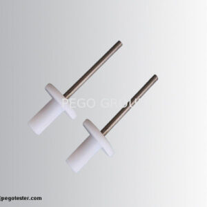 Que thử nghiệm chốt côn ren hình trụ Φ4 dài 50 kim loại và nylon IEC61032