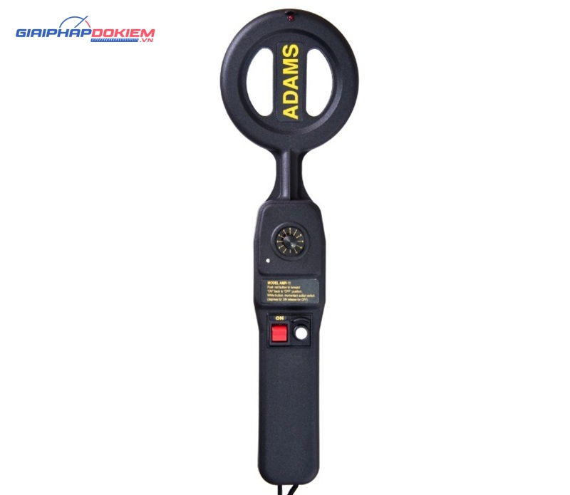 Máy dò kim loại cầm tay Adams AMR-11 chống thấm IP64 7 Tay dò kim loại Adams AMR-11 dò nhanh, độ nhạy cao với tần số 20kHz