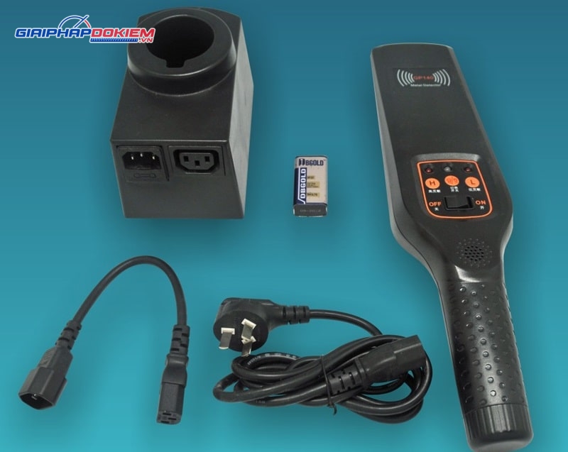 Máy dò kim loại cầm tay GP-140 cảnh báo âm thanh và rung 15 Bộ sản phẩm tay dò kim loại GP-140