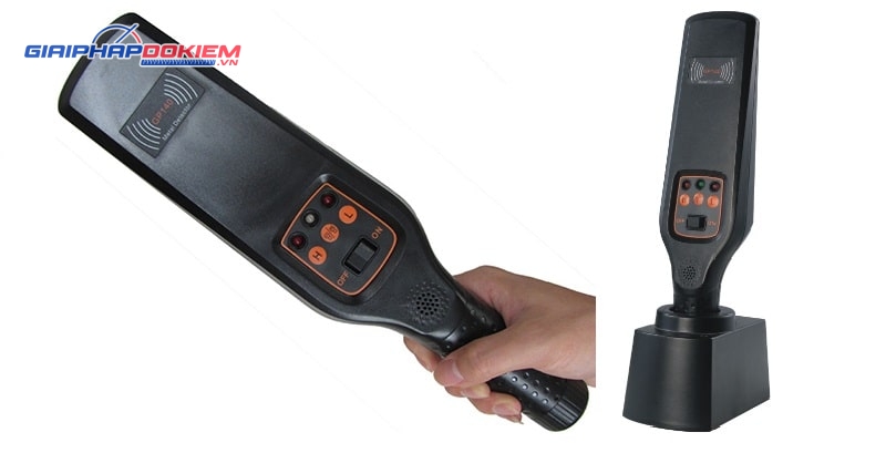 Máy dò kim loại cầm tay GP-140 cảnh báo âm thanh và rung 12 Tay dò kim loại GP-140 nhỏ nhẹ, dễ sử dụng