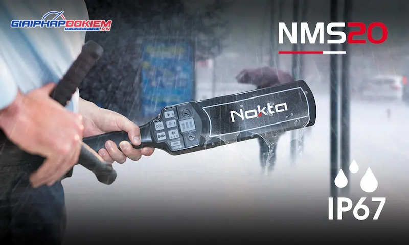 Máy dò kim loại cầm tay Nokta NMS20 - Tần số 13kHz 8 Đặc điểm nổi bật của tay dò kim loại Nokta NMS20