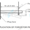 Thiết bị kiểm tra độ uốn chân phích cắm AS/NZS chất liệu thép bền