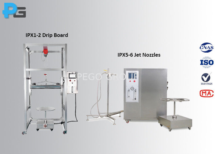 Thiết bị thử nghiệm độ chống nước IP IPX1 IPX2 IPX3 IPX4 IPX5 IPX6 4 Thiết bị thử nghiệm độ chống nước IP IPX1 IPX2 IPX3 IPX4 IPX5 IPX6