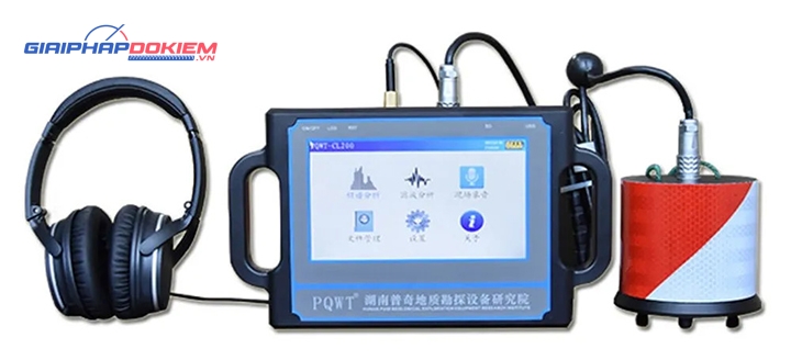 Máy phát hiện rò rỉ nước đường ống PQWT CL200 độ sâu 2m 10 Máy phát hiện rò rỉ nước PQWT - CL200