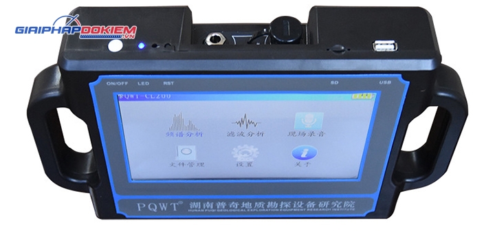 Máy phát hiện rò rỉ nước đường ống PQWT CL200 độ sâu 2m 11 Sản phẩm có chức năng đo đạc thô và đo đạc chính xác