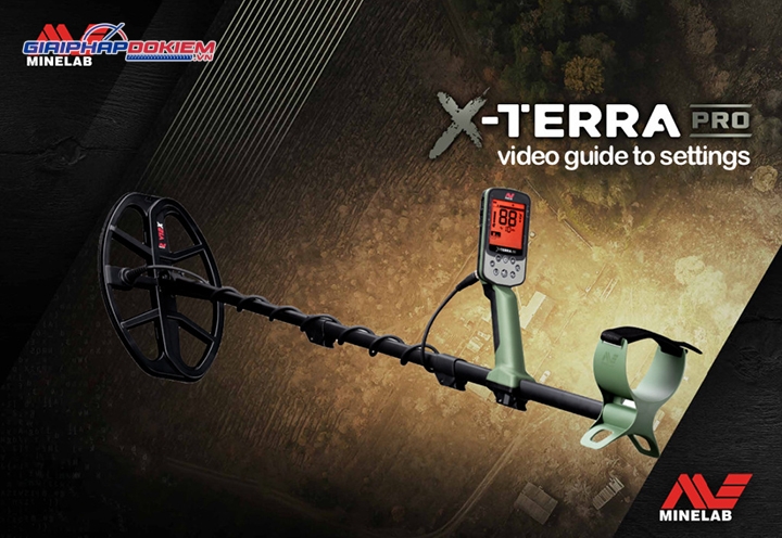 Máy dò kim loại dưới lòng đất Minelab X-terra Pro 13 Máy dò kim loại dưới lòng đất Minelab X-terra Pro