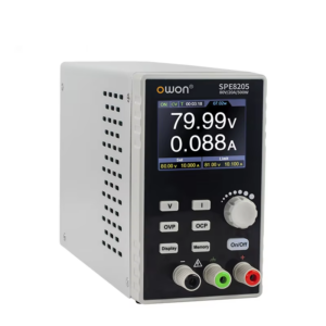 Bộ nguồn DC lập trình 1 kênh OWON SPE8205 (0-80V, 20A, 500W)