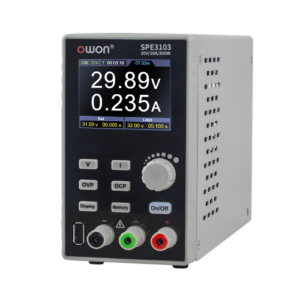 Bộ nguồn DC OWON SPE3103 (0-30V/10A/300W, 1 kênh)