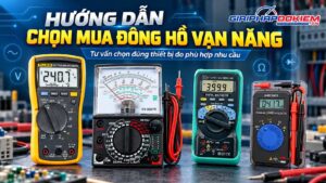 Hướng dẫn chọn mua đồng hồ vạn năng chi tiết