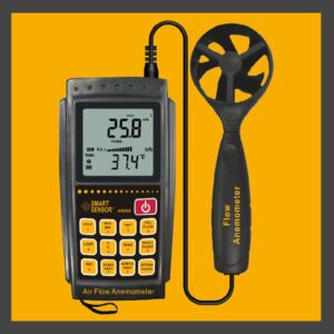 Máy đo tốc độ, lưu lượng, nhiệt độ gió SmartSensor AR856 (45m/s, 45℃, USB, Data Logger)